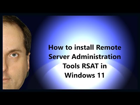 How to install Remote Server Administration Tools RSAT in Windows 11