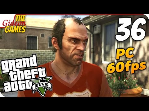 Видео: Прохождение GTA 5 с Русской озвучкой (Grand Theft Auto V)[PС|60fps] - Часть 36 (Я весь на НЕРВАХ!)