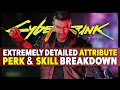 Cyberpunk 2077 – An Exhaustive Attribute, Perk & Skill Breakdown | Bleed/ Poison Ninja Builds & more