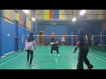 Main 2 Vs 3. Antara Limas/Wahyu Vs Fuji/Lia/Nita