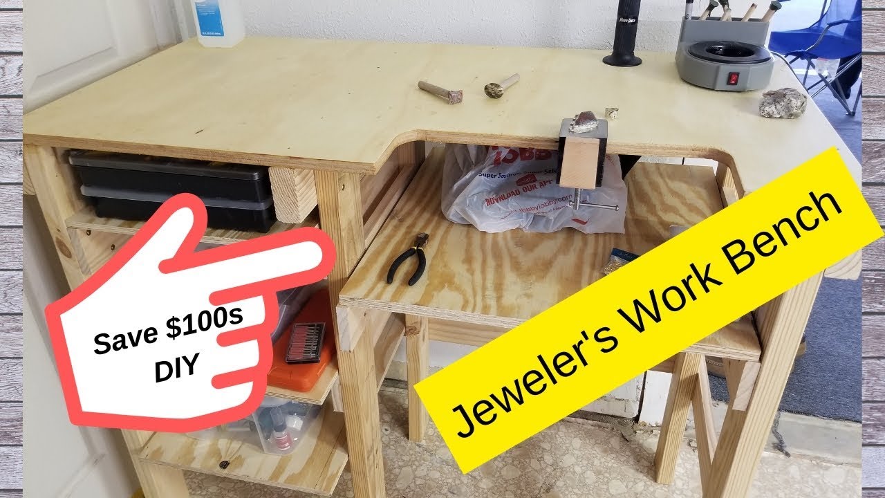 DIY Jewelers work bench for under 100 Dollars 