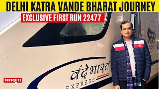 Experience the Journey of Vande Bharat Express Delhi to Mata Vaisnodevi ji 2024