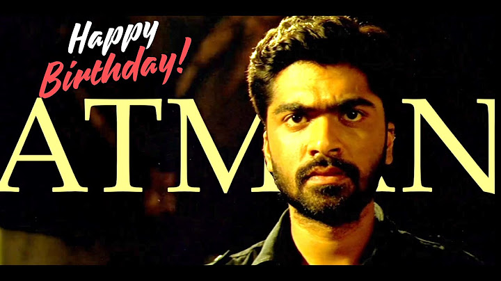 Happy Birthday STR | Silambarasan | Thotti Jaya Mashup