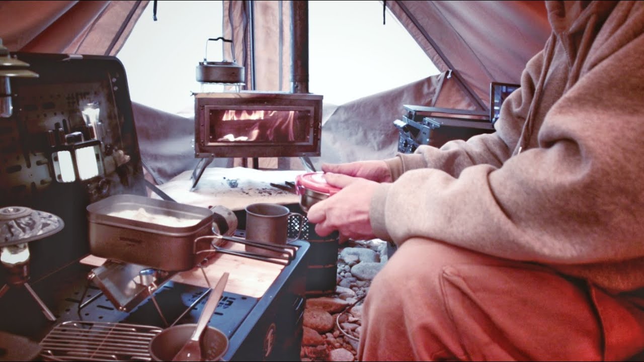 아무도 없는 강변 노지 솔로캠핑/Camping 캠핑キャンプ ASMR