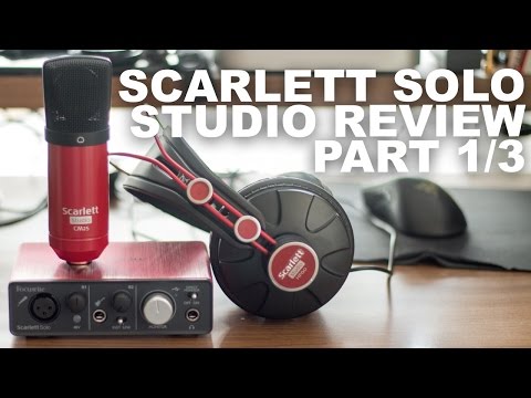 Focusrite Scarlett Solo USB Audio Interface Explained / Review