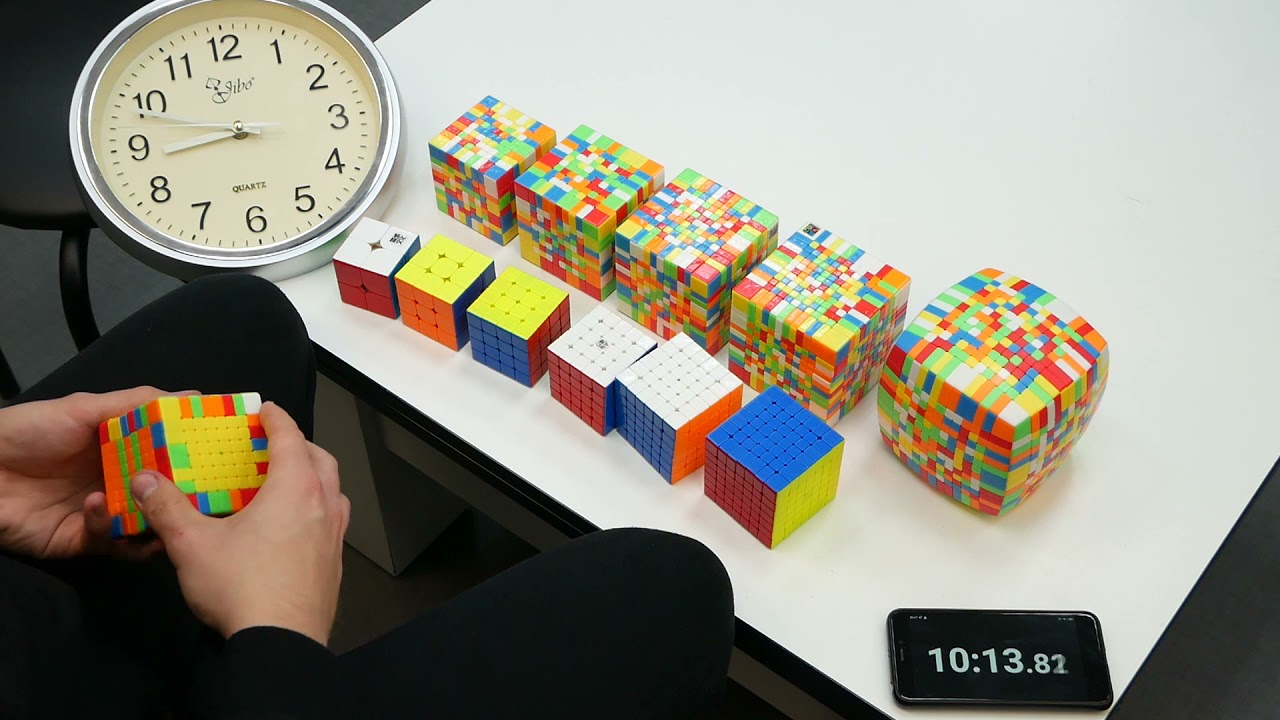 Relay 2x2-13x13 1:45:24 [World Best]