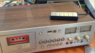 Akai GXC-760D tapedeck and RC-18 remote control
