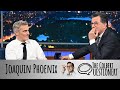 Joaquin Phoenix Takes The Colbert Questionert Joaquin Phoenix Takes The Colbert Questionert