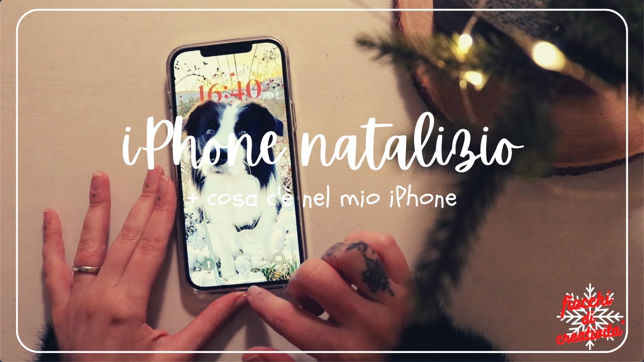 Cosa c’è nel mio iPhone ✨ decorato per Natale [iOS 16]