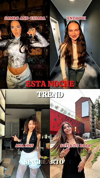 esta noche🗣️🙌🏻| Esta Noche - sma$her | Tiktok Trend | Dance Trend | Tiktok Trend Compilation |