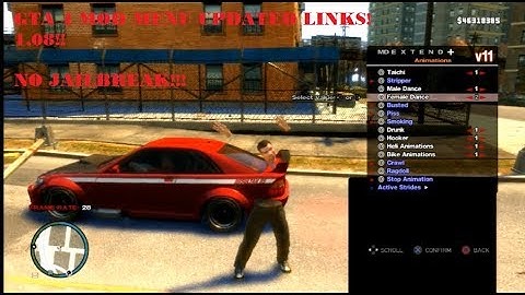 GTA IV: HOW TO INSTALL GTA 4 MOD MENU 1.08 CFW
