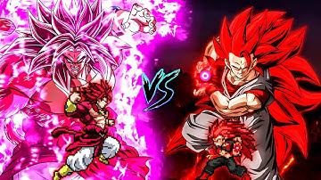 Limit Break Broly SSJ4 OP (New) VS Evil Goku SSJ3 OP in Jump Force #Mugen