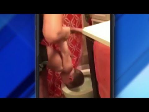 Mom talks about Facebook video of pushing her child's head in toilet