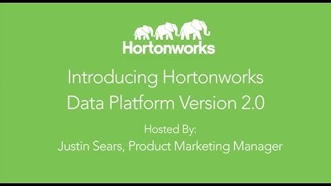 An Introduction to Hortonworks Data Platform 2.0