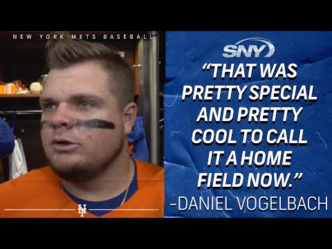 Daniel Vogelbach on first Met hit, first New York win at Citi Field | Mets Post Game | SNY