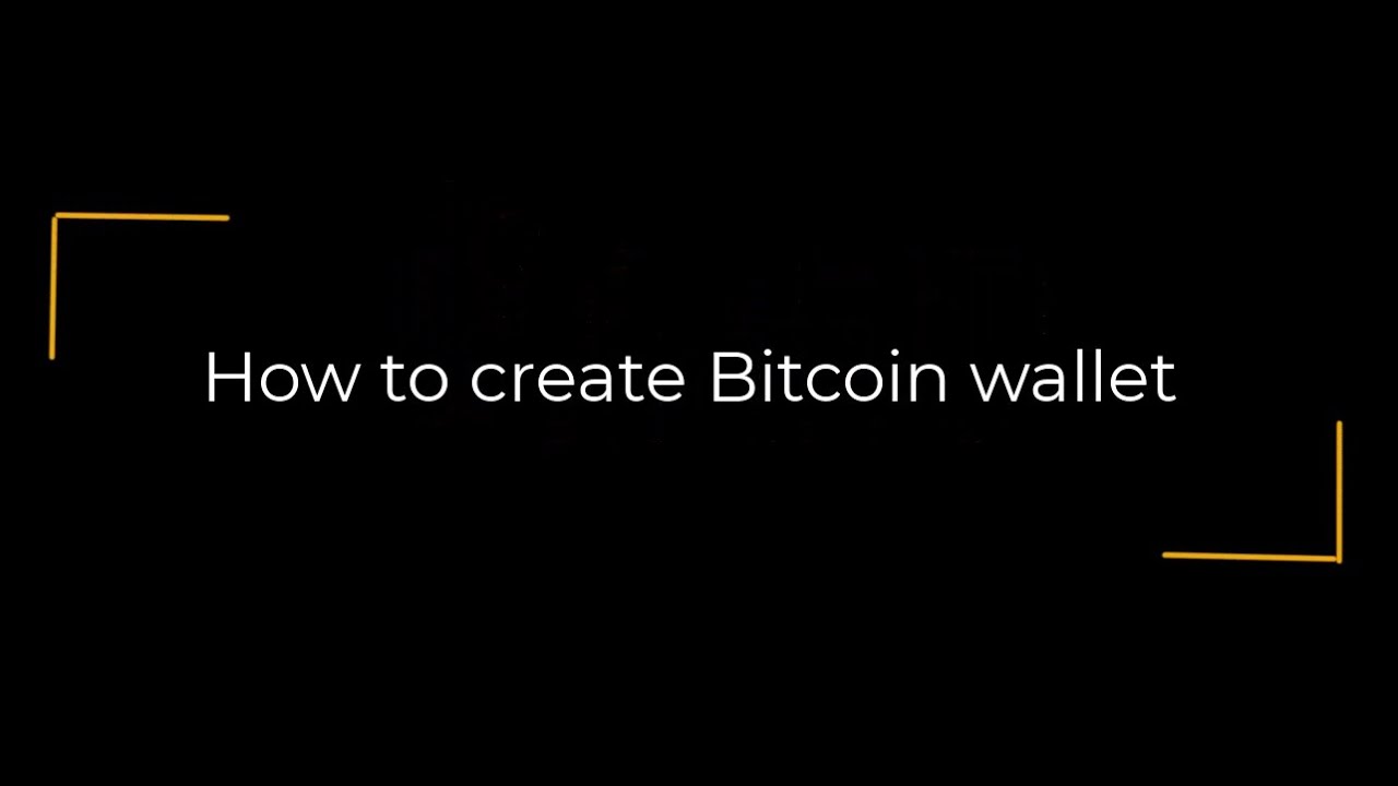 How to create a Bitcoin wallet? | crypto SIP | crsip finance | crsip.finance