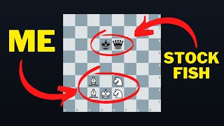 I Challenged Stockfish  4 Pieces vs A Queen