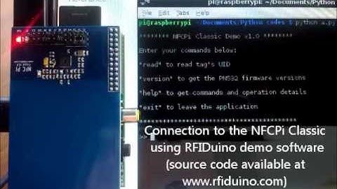 Introduction to the NFCPi Classic