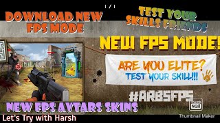 Test Your Skills Friends in ARBS FPS Mode | Download New ARBS FPS Mode | arbs mobile | arbs | screenshot 2