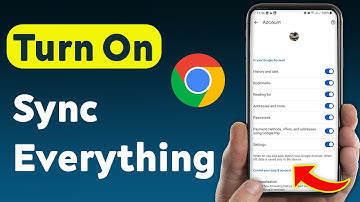 How to Turn On Sync Everything in Chrome Mobile (Updated)