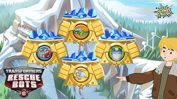 Transformers Rescue Bots: Hero Adventures #148 | 4 RESCUE BOTS: Avalanches Mission! By Budge