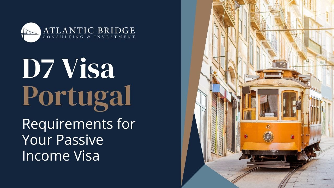 Виза D7 в Португалию: краткий обзор и требования (1 минута).