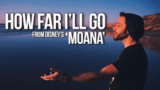 Video thumbnail of "MOANA - How Far I'll Go (Jonathan Young Disney Cover)"