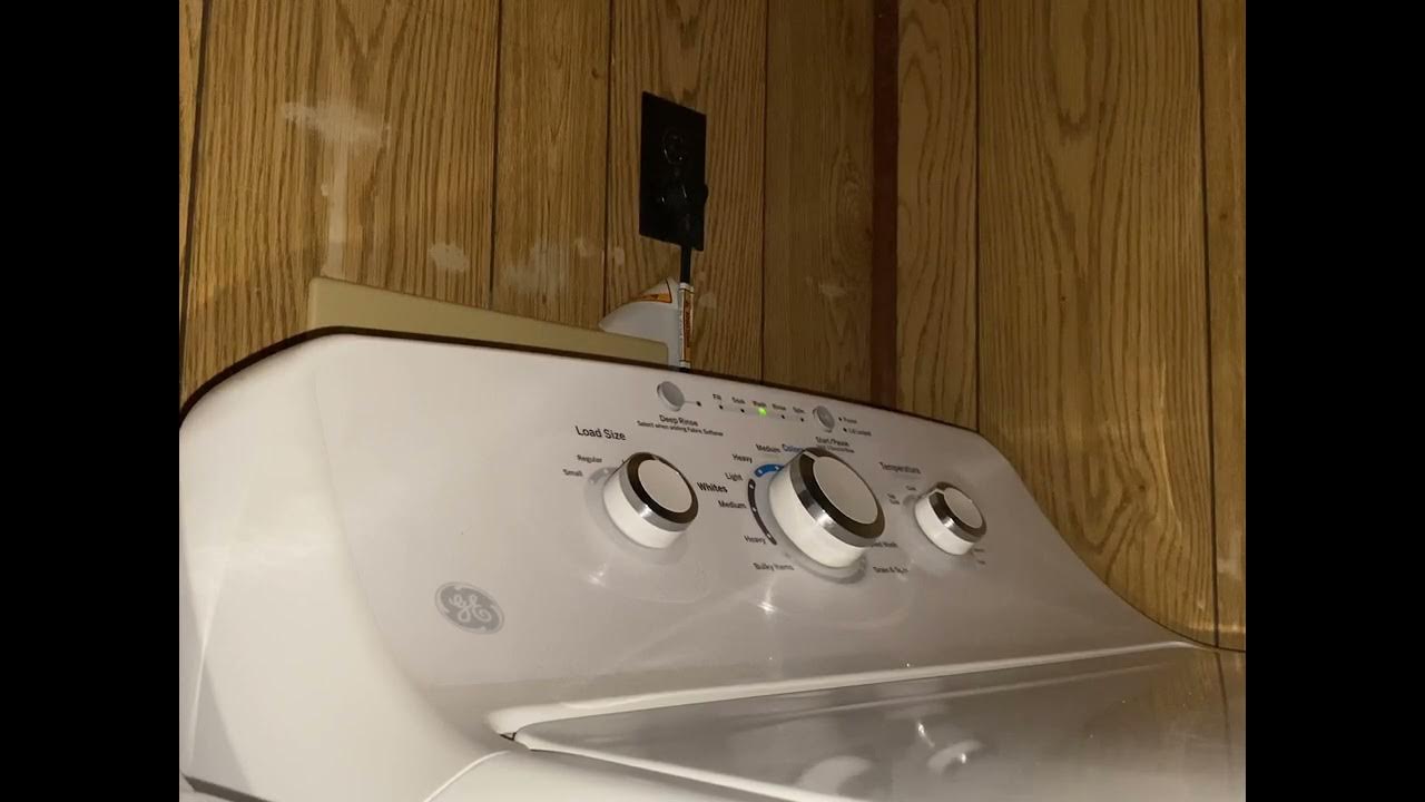 GE WASHER GTW335ASNWW 4.2 CT *time lapse* START TO FINISH YouTube