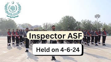 Inspector ASF PAPER HELD ON  4 August 2024