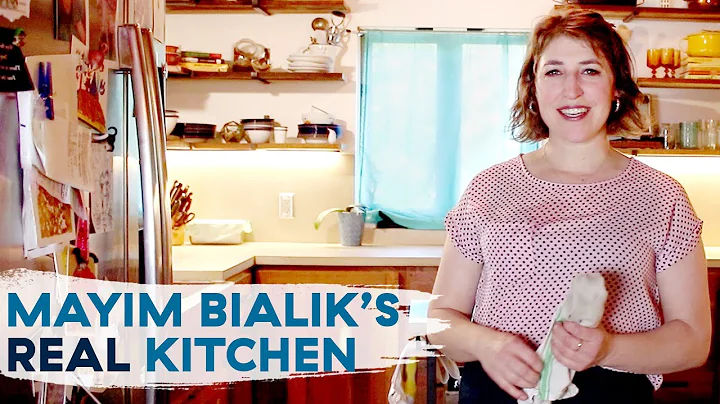 Mayim Bialik From Big Bang Theory Shows Us Her Home Kitchen