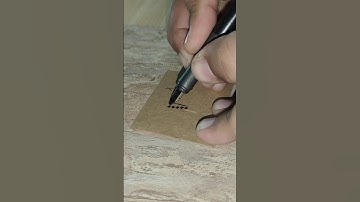 Hiw to write alif in arabic calligraphy | Naskh Font Arabic Calligraphy #shorts