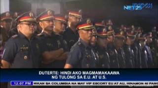 President Duterte challenges US, EU to withdraw aid