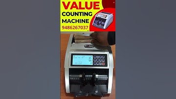 Simplify Cash Management with a Value Counting Machine #eromart #shorts #note