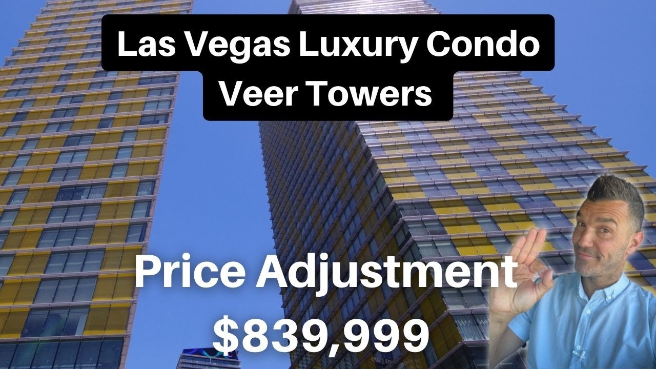 For Sale Luxury Condo at Veer Towers on The Las Vegas Strip! 1 Bed | 1 Bath | 1,048 sq ft | $839,999