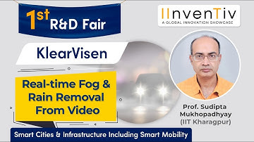 Fog/Rain removal from video | Prof Sudipta IIT Kharagpur | Medical Image & signal Processing