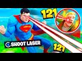 I Pretended To Be SUPERMAN in Fortnite.. (RAGE)