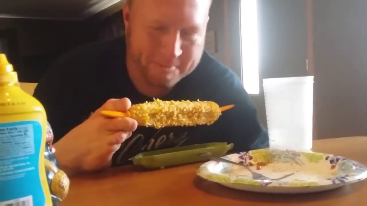 Armless Man Eats Corn On The Cob Youtube