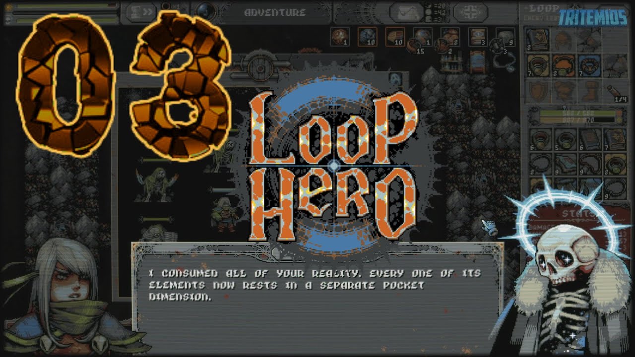 Loop Hero Playthrough #03 - The Lich: 1st Encounter - (No Commentary ...