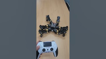 6족보행로봇 아두이노메가 프로  미니 and esp32 블루투스 ps4 조종기제어 ~~