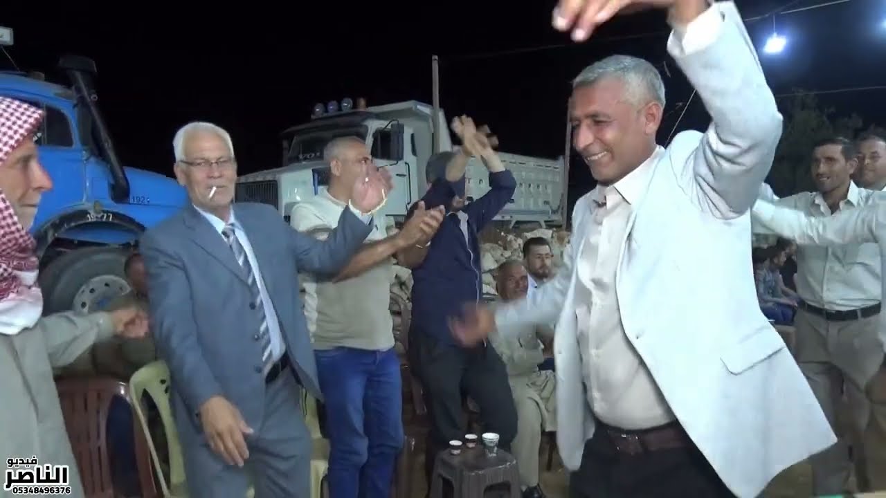 منير الاسمر وصادق جبوري يقدمان حفل زكريا عمر النجار افراح الجبور في عبلة الجزء الاول