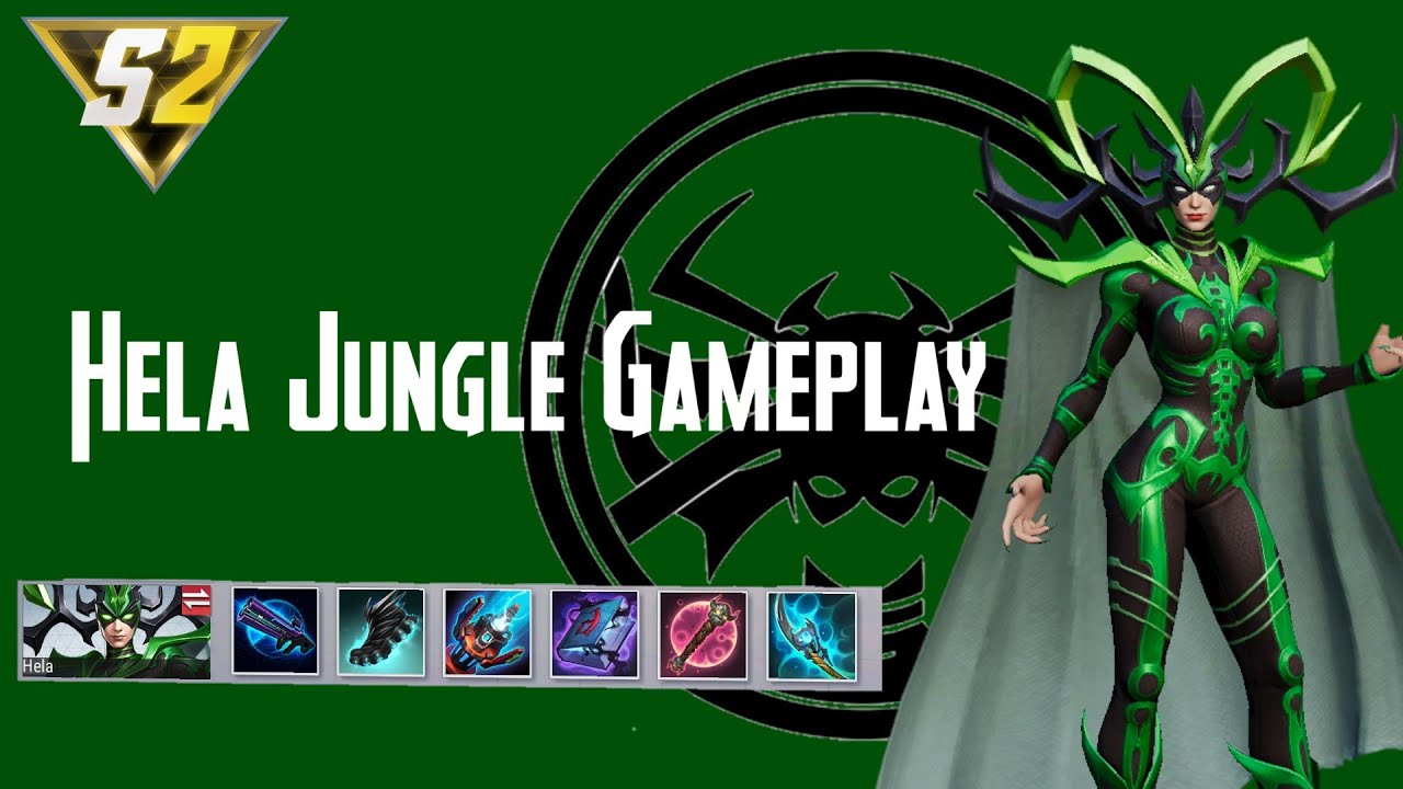 Hela Jungle Build and Gameplay | Marvel Super War