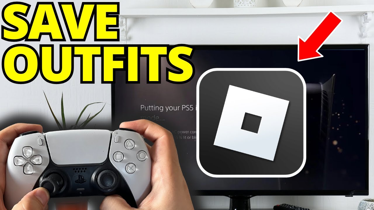 Roblox PS4 PS5 How To Save Outfits YouTube 