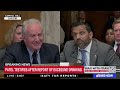 Sen. Van Hollen spars with Kash Patel over report of excessive drinking