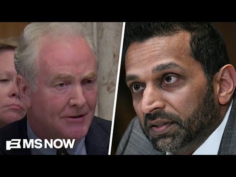 Sen. Van Hollen spars with Kash Patel over report of excessive drinking