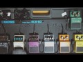 BOSS BCB-60 Pedalboard and BOSS pedals demo