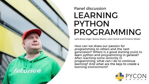 Teaser: Learning Python Programming panel discussion in PyCon Sweden 2019