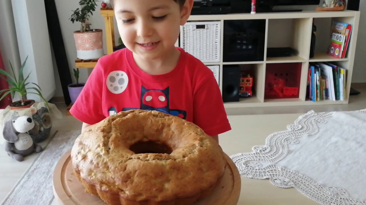 ELMALI KEK TARİFİ 🍏 🥧 BİRLİKTE ELMALI TARÇINLI KEK YAPTIK! YouTube