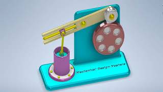 Mechanisms of Converting Rotational Motion into Linear Motion - Mechanical Mechanism & Principles