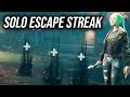 Solo Escape Streak, starting at 10 | !yt !discord !socials