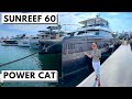 WORLD PREMIERE: 2021 SUNREEF 60 POWER "Otoctone" Luxury Catamaran Charter Yacht Tour